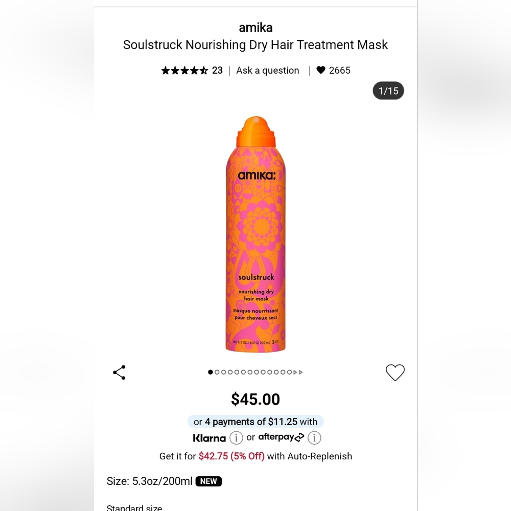 Amika Soulstruck Hair Mask